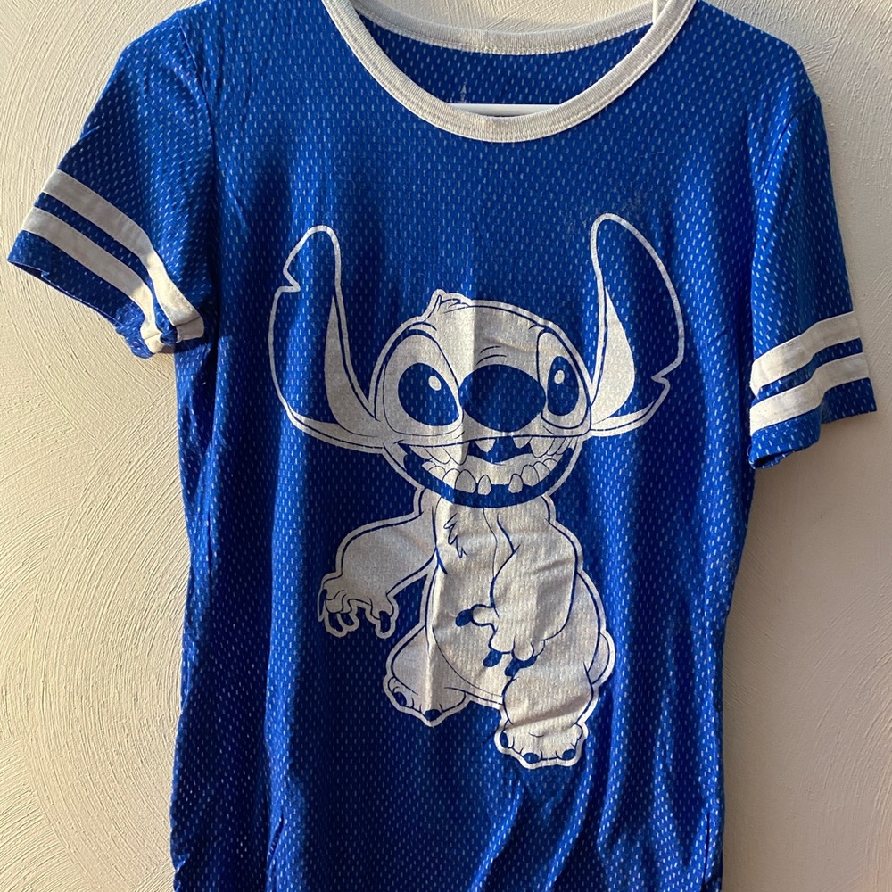 Disney stitch jersey tee